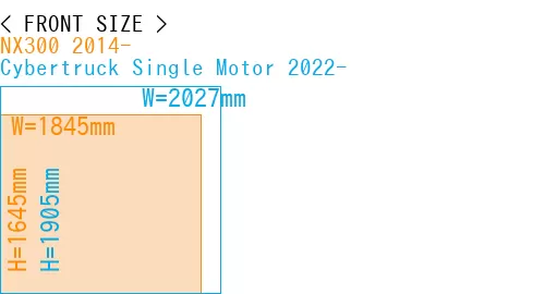 #NX300 2014- + Cybertruck Single Motor 2022-